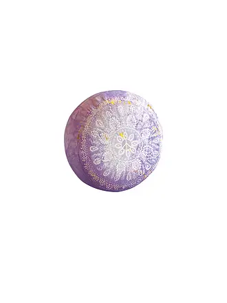THE SPIRIT OF OM | Meditationskissen rund jade/orange | bunt